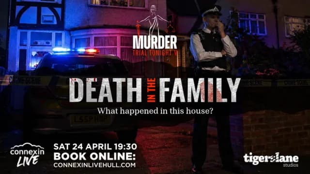 Logo de l'événement Murder Trial Tonight V - Death in the Family