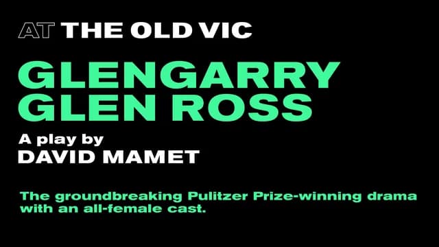 Logo de l'événement Glengarry Glen Ross