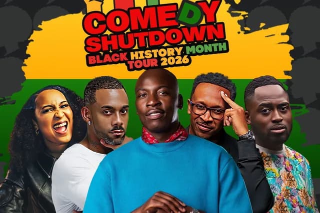 Logo de l'événement COBO : Comedy Shutdown Black History Month Special – Birmingham