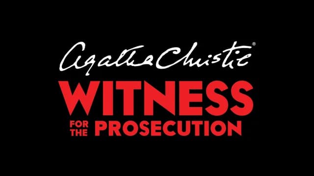 Logo de l'événement Witness for the Prosecution