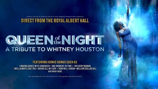 Logo de l'événement Queen of the Night - A Tribute to Whitney Houston