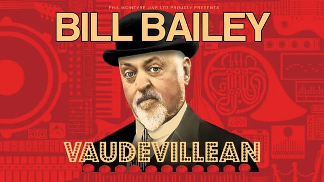 Logo de l'événement Bill Bailey - Vaudevillean