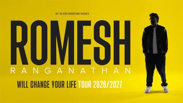 Logo de l'événement Romesh Ranganathan Will Change Your Life