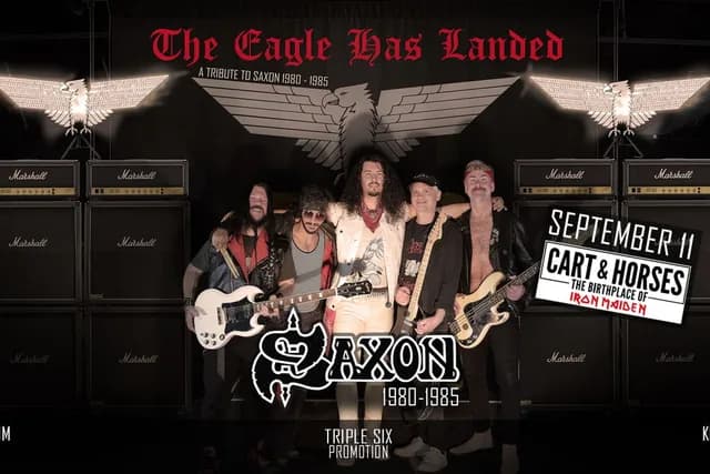 Logo de l'événement THE EAGLE HAS LANDED - SAXON TRIBUTE