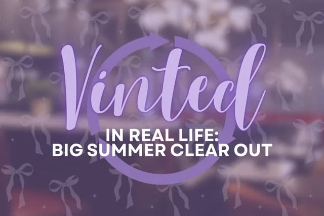 Logo de l'événement Vinted In Real Life: Big Summer Clear Out ♻️
