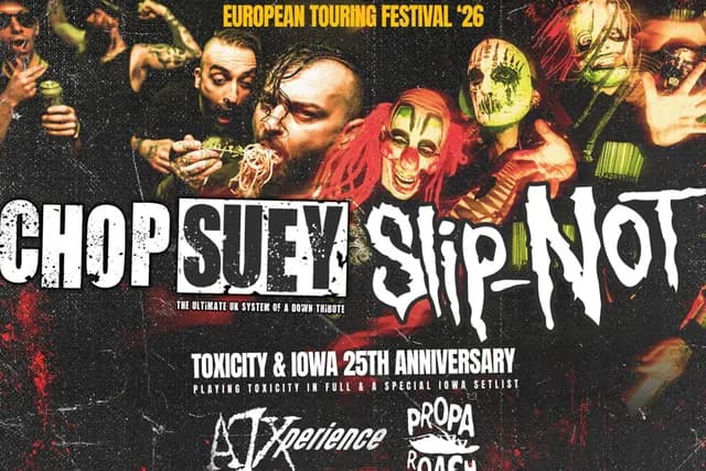 Logo de l'événement FOREVER NU - 25th anniversary of Toxicity & IOWA special
