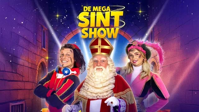 Logo de l'événement De Mega Sint Show 2026 - Chaos in de Cadeaufabriek