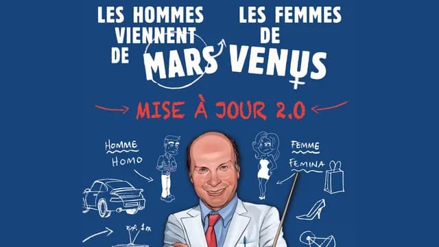 Logo de l'événement Les Hommes viennent de Mars et les femmes de Vénus - Mise à jour 2.0