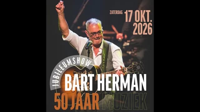 Logo de l'événement Bart Herman | 50 jaar muziek