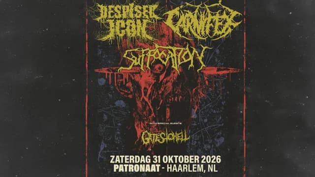 Logo de l'événement Despised Icon + Carnifex + Suffocation + Gates To Hell