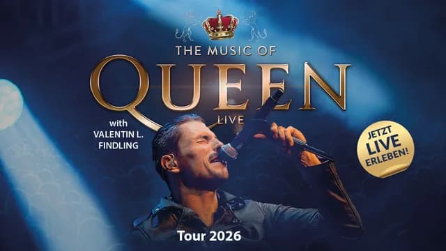 Logo de l'événement THE MUSIC OF QUEEN LIVE