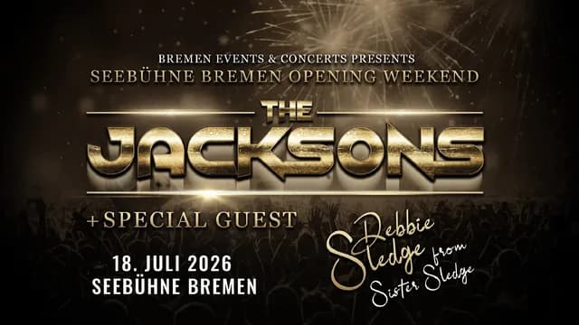 Logo de l'événement THE JACKSONS - Special Guest: Debbie Sledge
