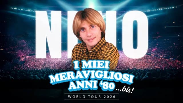 Logo de l'événement NINO D'ANGELO - I miei meravigliosi anni '80 ...BIS!