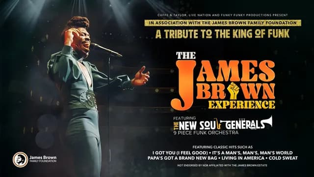 Logo de l'événement The James Brown Experience