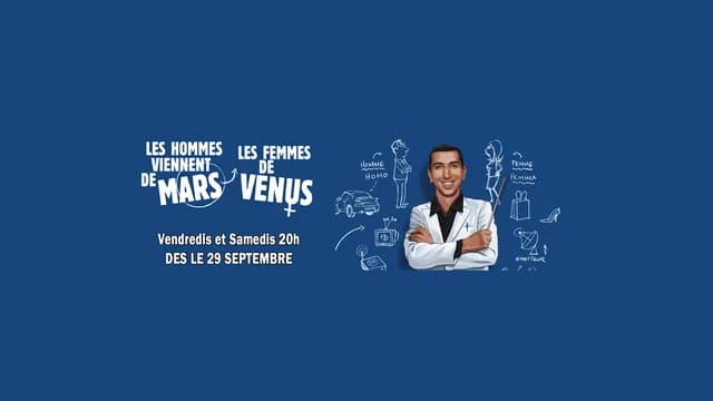 Logo de l'événement LES HOMMES VIENNENT DE MARS, - LES HOMMES VIENNENT DE MARS, LES FEMMES DE VENUS