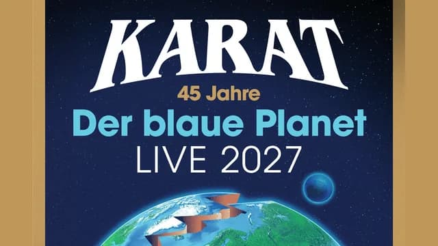 Logo de l'événement KARAT - 45 Jahre "Der blaue Planet"