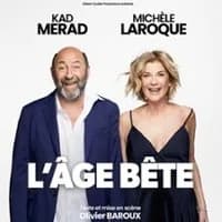 Logo de l'événement Michèle Laroque & Kad Merad - L'Âge Bête - Tournée
