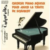 Logo de l'événement Cherche Piano Aqueux pour Jouer La Truite de Schubert - Orangerie du Parc de Bagatelle, Paris