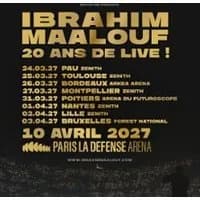 Logo de l'événement Ibrahim Maalouf - 20 ans de Live !