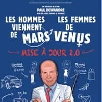 Logo de l'événement Les Hommes viennent de Mars et les Femmes de Vénus – Mise à jour 2.0 - Tournée
