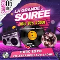 Logo de l'événement La Grande Soirée 80's 90's 2000