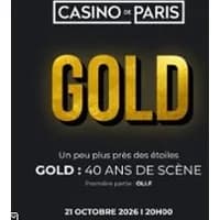 Logo de l'événement Gold - 40 Ans de Scène
