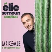 Logo de l'événement Elie Semoun - Cactus - La Cigale, Paris