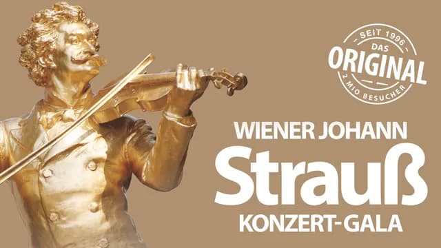 Logo de l'événement Das Original - Wiener Johann Strauß Konzert-Gala