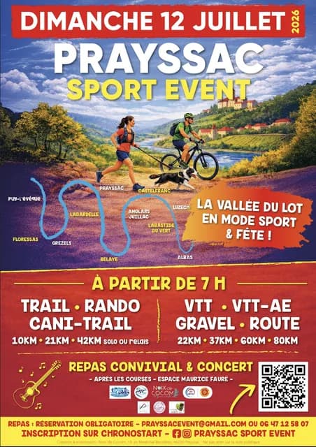 Logo de l'événement Prayssac Sport Event