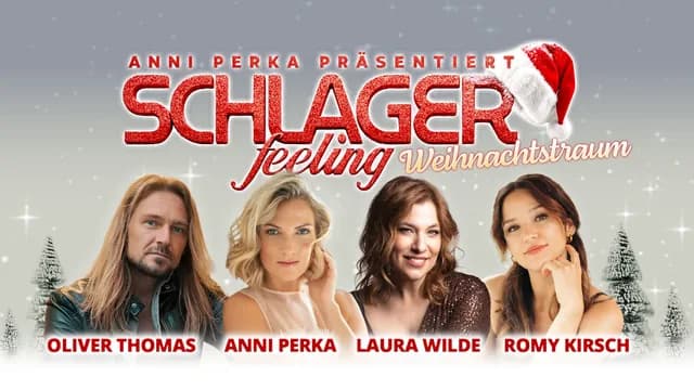 Logo de l'événement SCHLAGERfeeling Weihnachtstraum