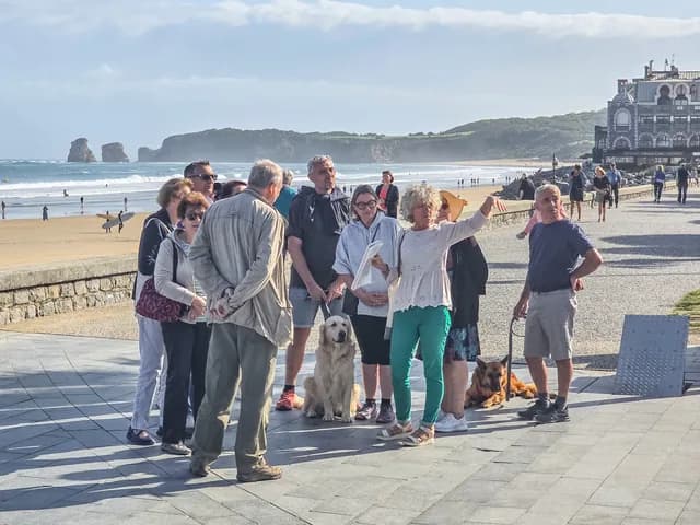 Logo de l'événement Visite d'Hendaye "Quartier plage"