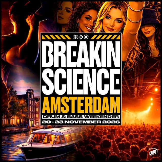 Logo de l'événement Breakin Science Amsterdam Weekender 2026