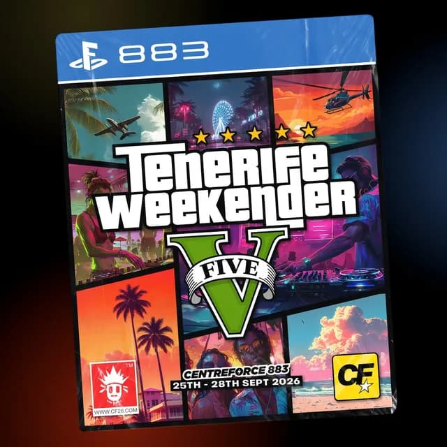 Logo de l'événement Centreforce Presents: Tenerife Weekender V