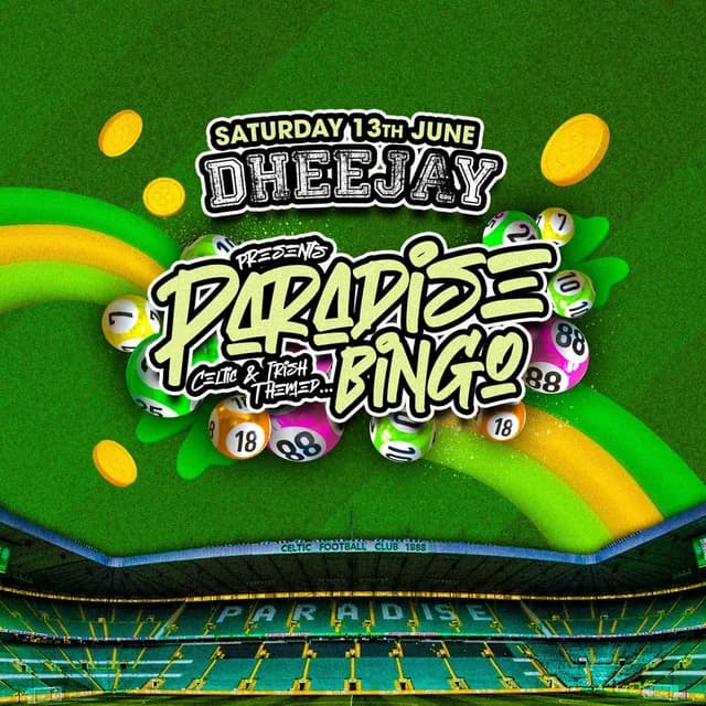 Logo de l'événement Dheejay presents Paradise Bingo: Santa Ponsa