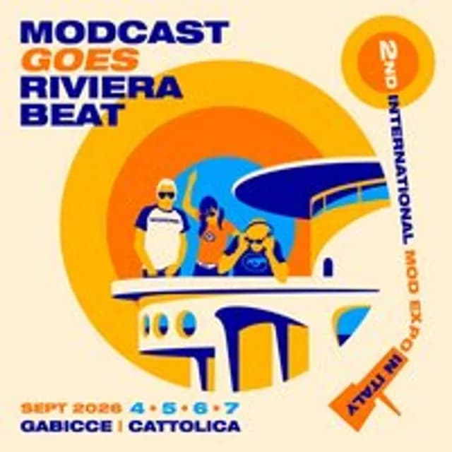 Logo de l'événement Modcast Goes Riviera Beat Italiano