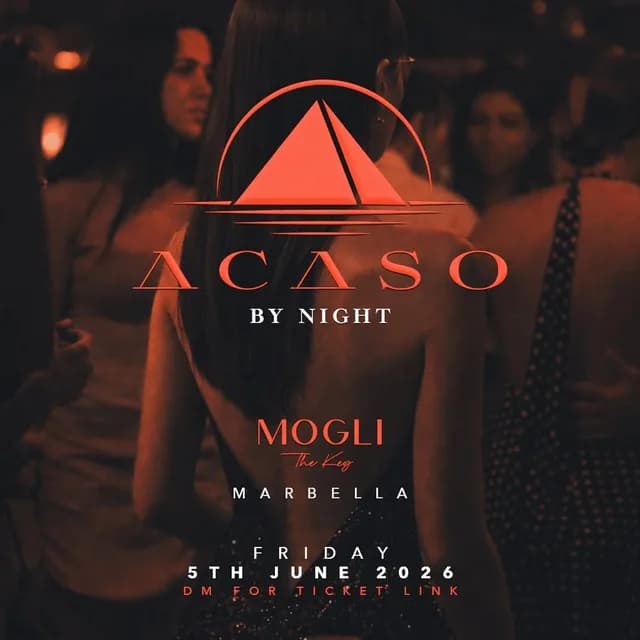 Logo de l'événement Acaso x Mogli By Night