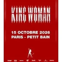 Logo de l'événement King Woman, en concert à Paris