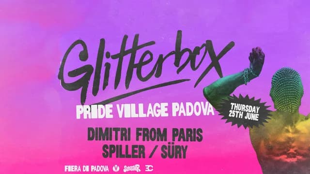 Logo de l'événement Glitterbox - Dimitri from Paris | Pride Village 2026