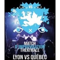Logo de l'événement Match d'Impro Lyon VS Québec