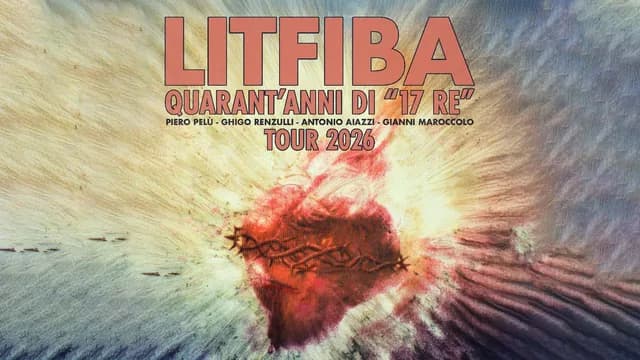 Logo de l'événement LITFIBA - QUARANT'ANNI DI "17 RE" - TOUR 2026