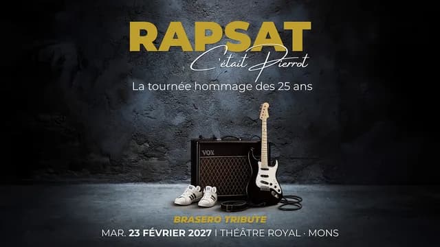 Logo de l'événement Brasero, hommage à Pierre Rapsat