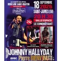 Logo de l'événement Hommage à Johnny Hallyday avec Pierre Benvenuti