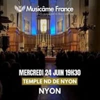 Logo de l'événement Concert à Nyon : Ravel, Debussy, Chausson, Ibert, Saint-Saëns