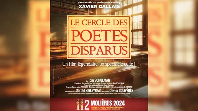 Logo de l'événement LE CERCLE DES POETES DISPARUS