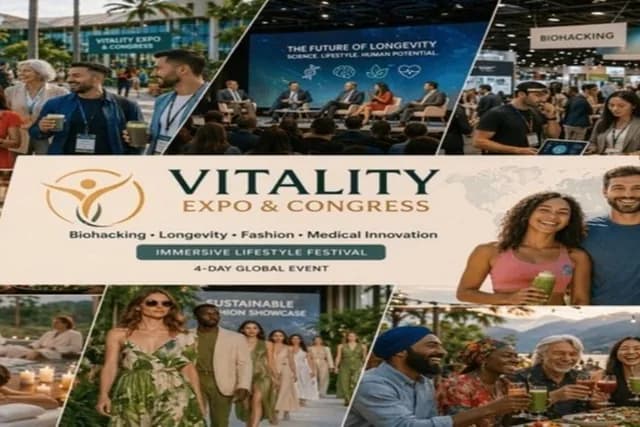 Logo de l'événement Longevity, Wellness & Biohacking Expo – Amsterdam Edition