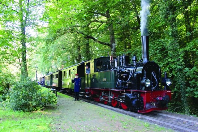 Logo de l'événement 60 Jahre Museums-Eisenbahn Dampfzug Br86 Eystrup-Syke (kompl.-Strecke)