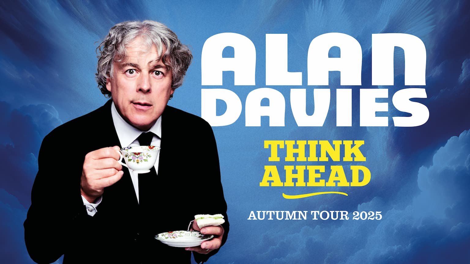 Logo de l'événement Alan Davies - Think Ahead