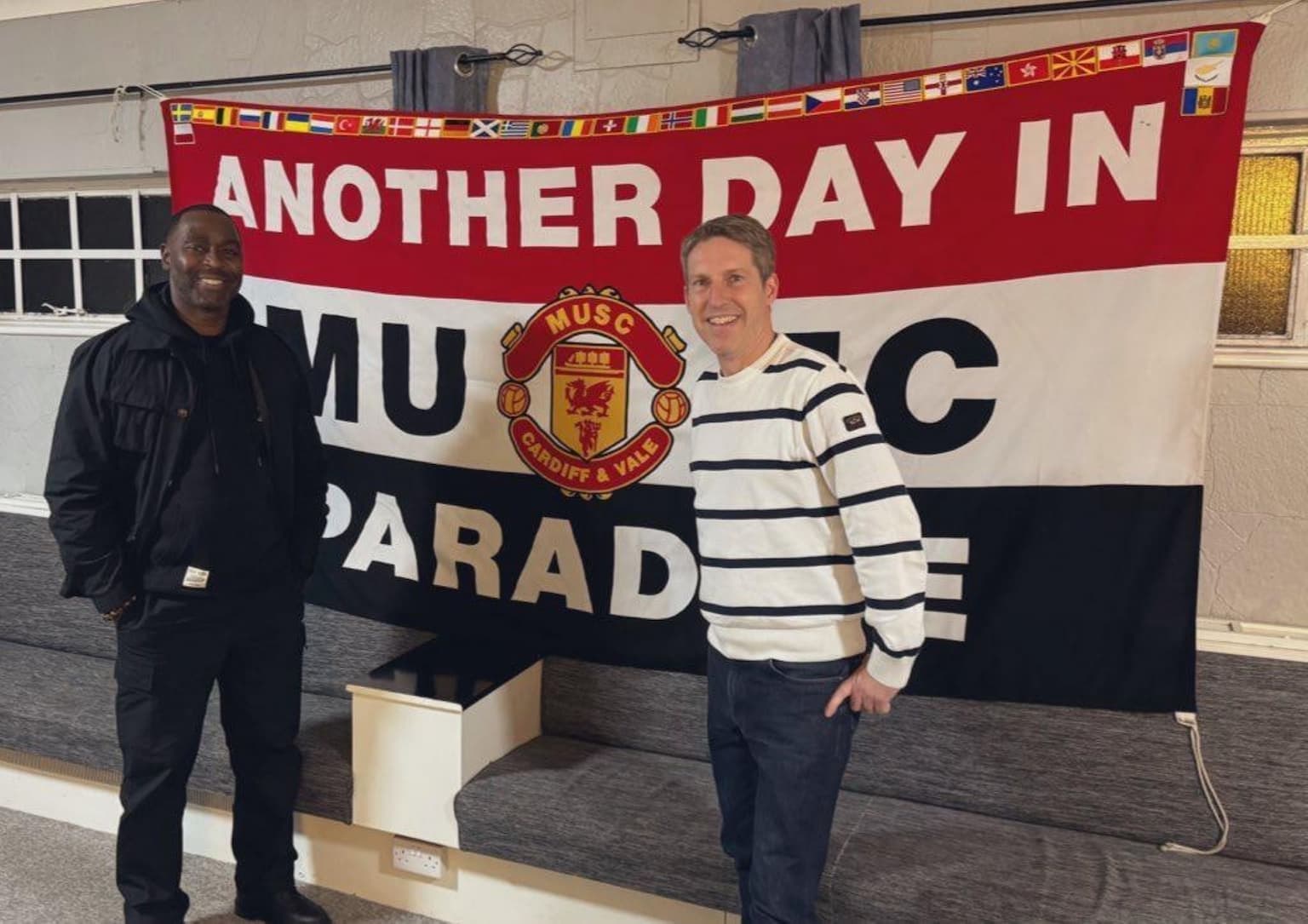 Logo de l'événement United We Stand Live - Andy Cole & Andy Mitten