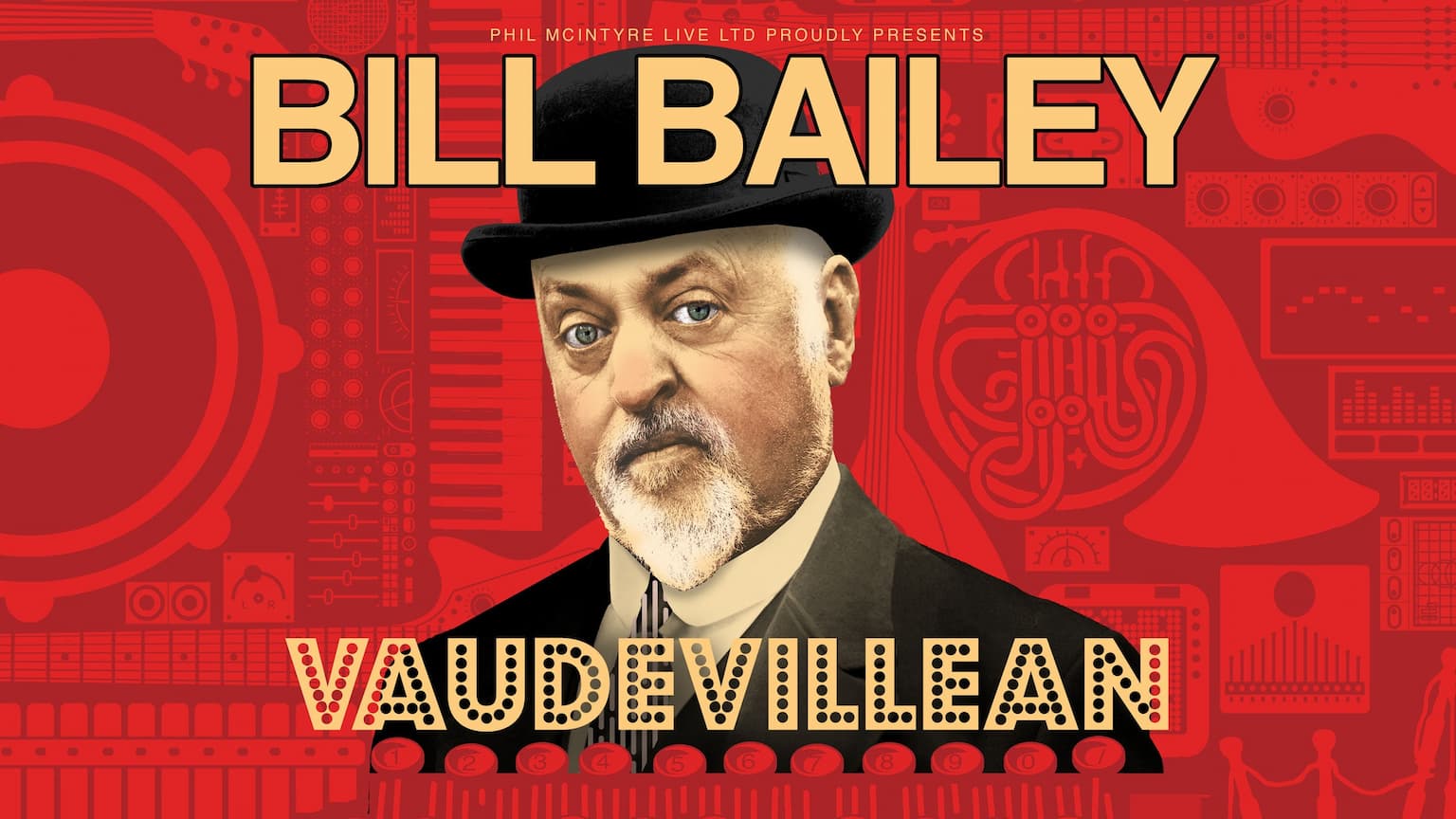 Logo de l'événement Bill Bailey - Vaudevillean