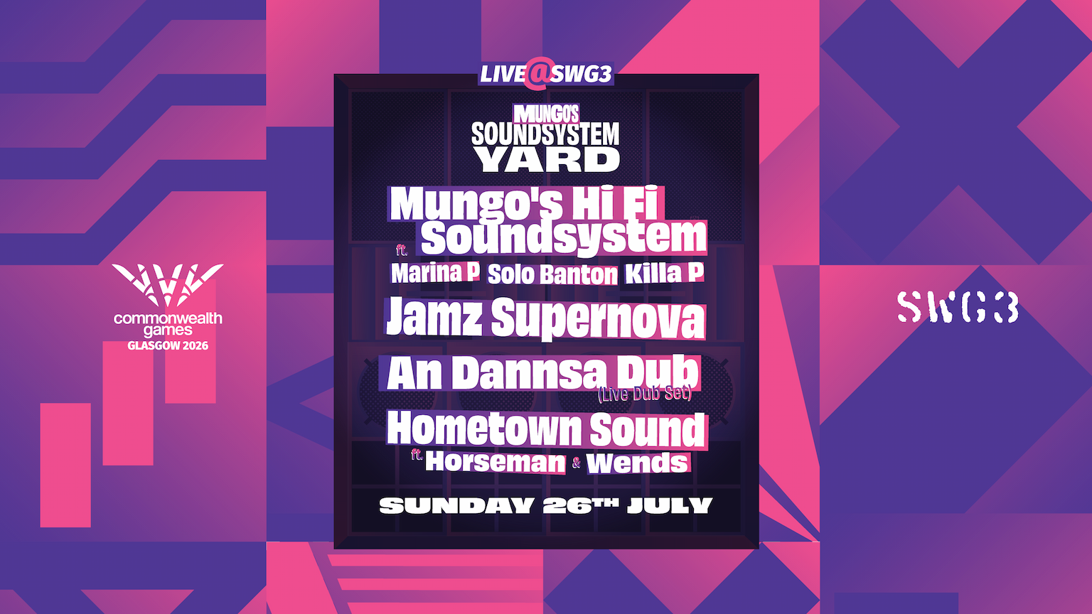 Logo de l'événement Mungo's Soundsystem Yard